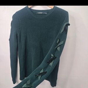 Ralph Lauren Dark Green Knit Sweater